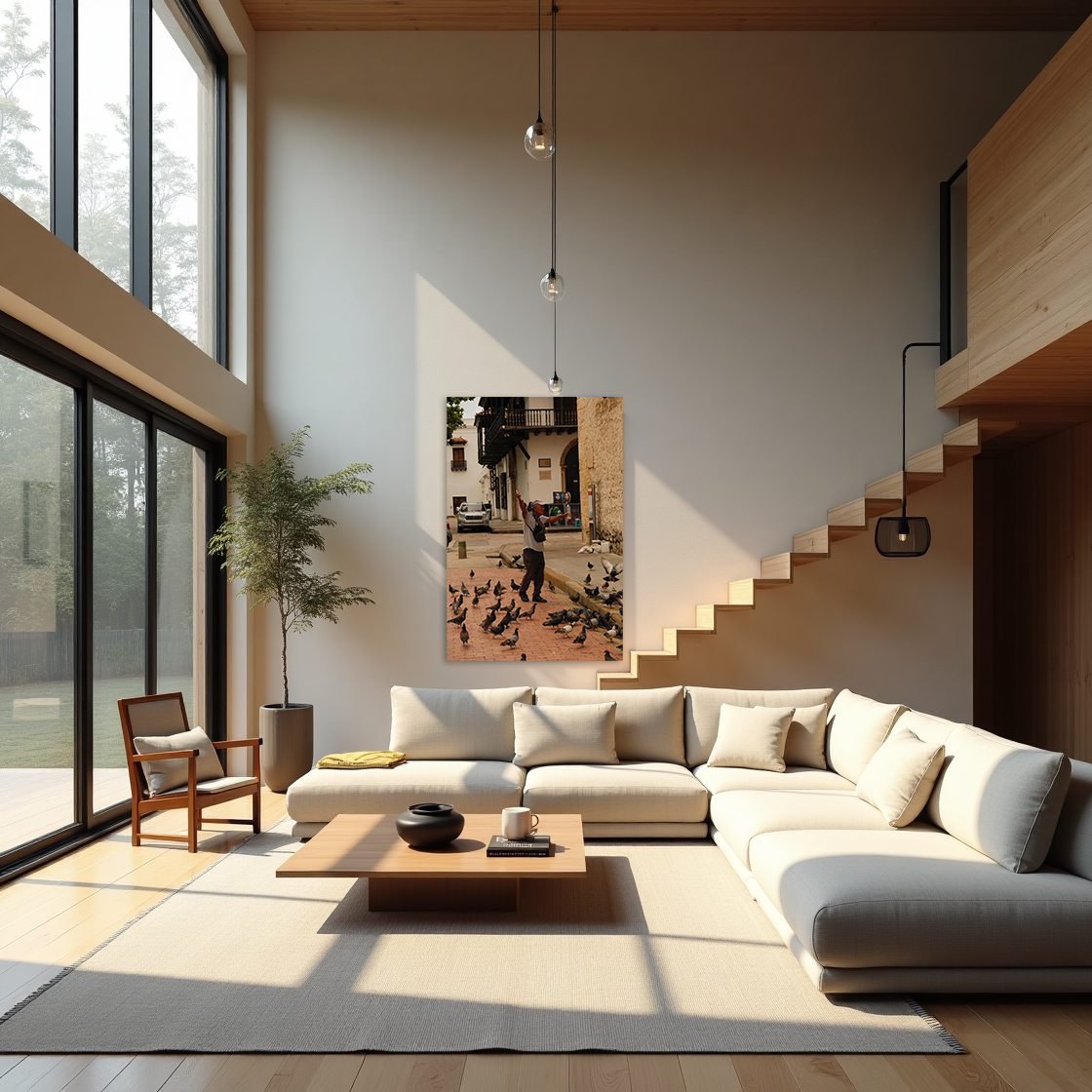 Just for a Moment, He Flew Too