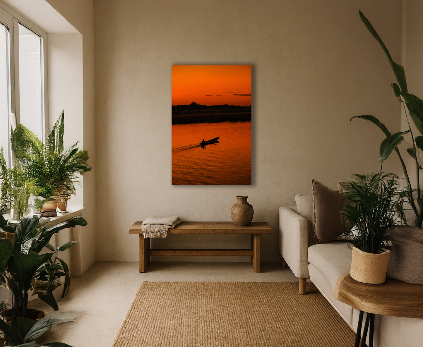 Where the Amazon river Wakes