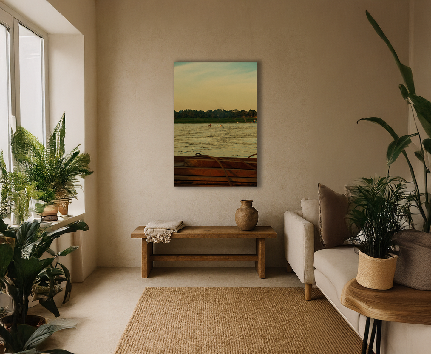 Three Smiles and a River