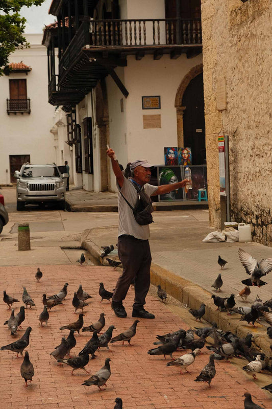 Just for a Moment, He Flew Too