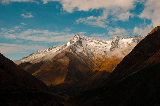 The mountain showed up