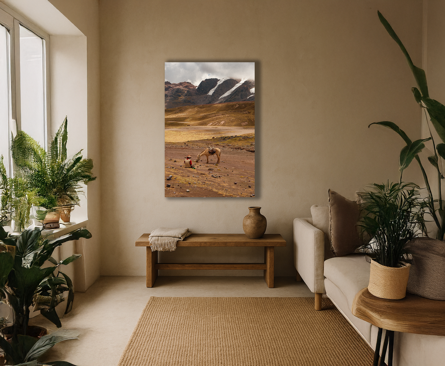 Where the Earth Paints and Time Pauses