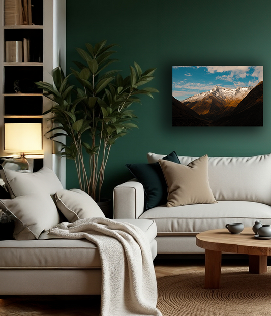 The mountain showed up